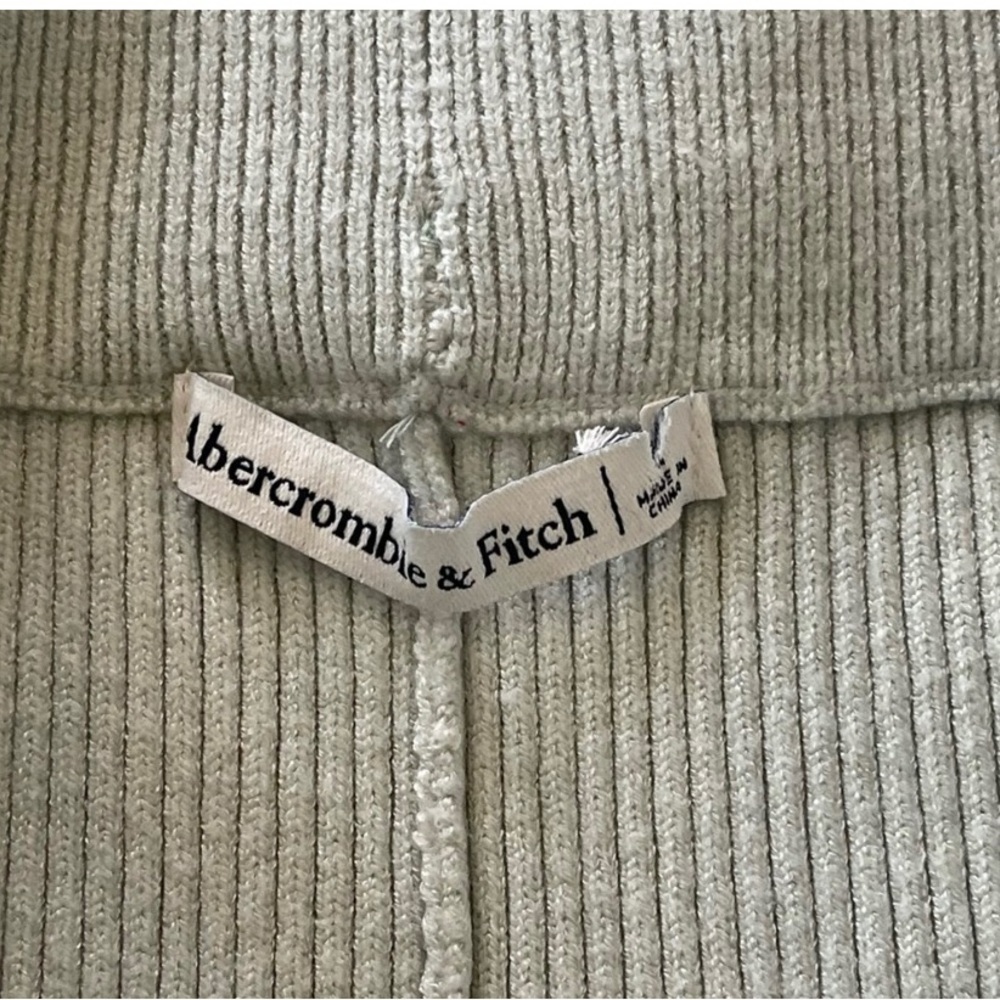 Abercrombie & Fitch Soft Ribbed Green Lounge Shorts Size L - Picture 6 of 10